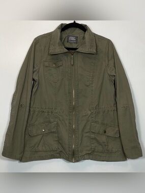 Ashley By 26 International Military-Style Olive Jacket